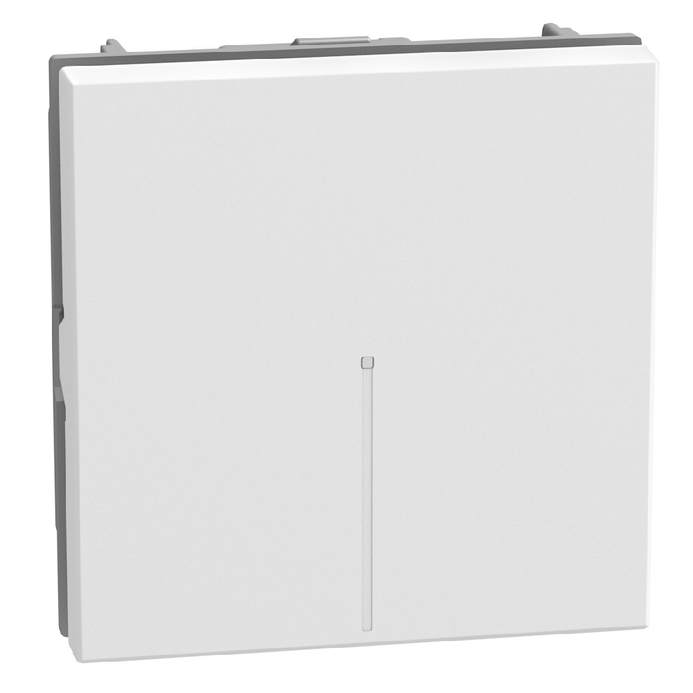 LIGHTN POUSSOIR AX. NO 10A 2 MOD - BLANC  *