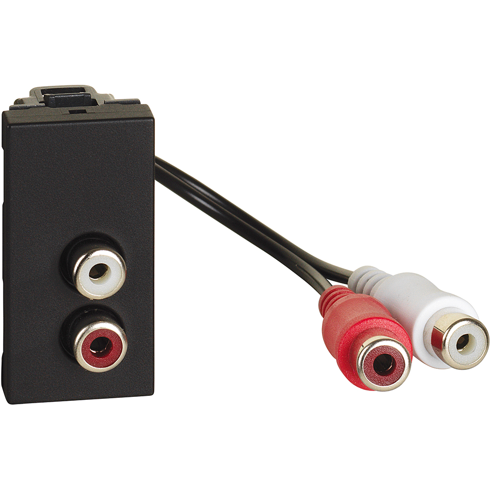 LIGHTN PRISE RCA DOUBLE 1 MOD - NOIR  *