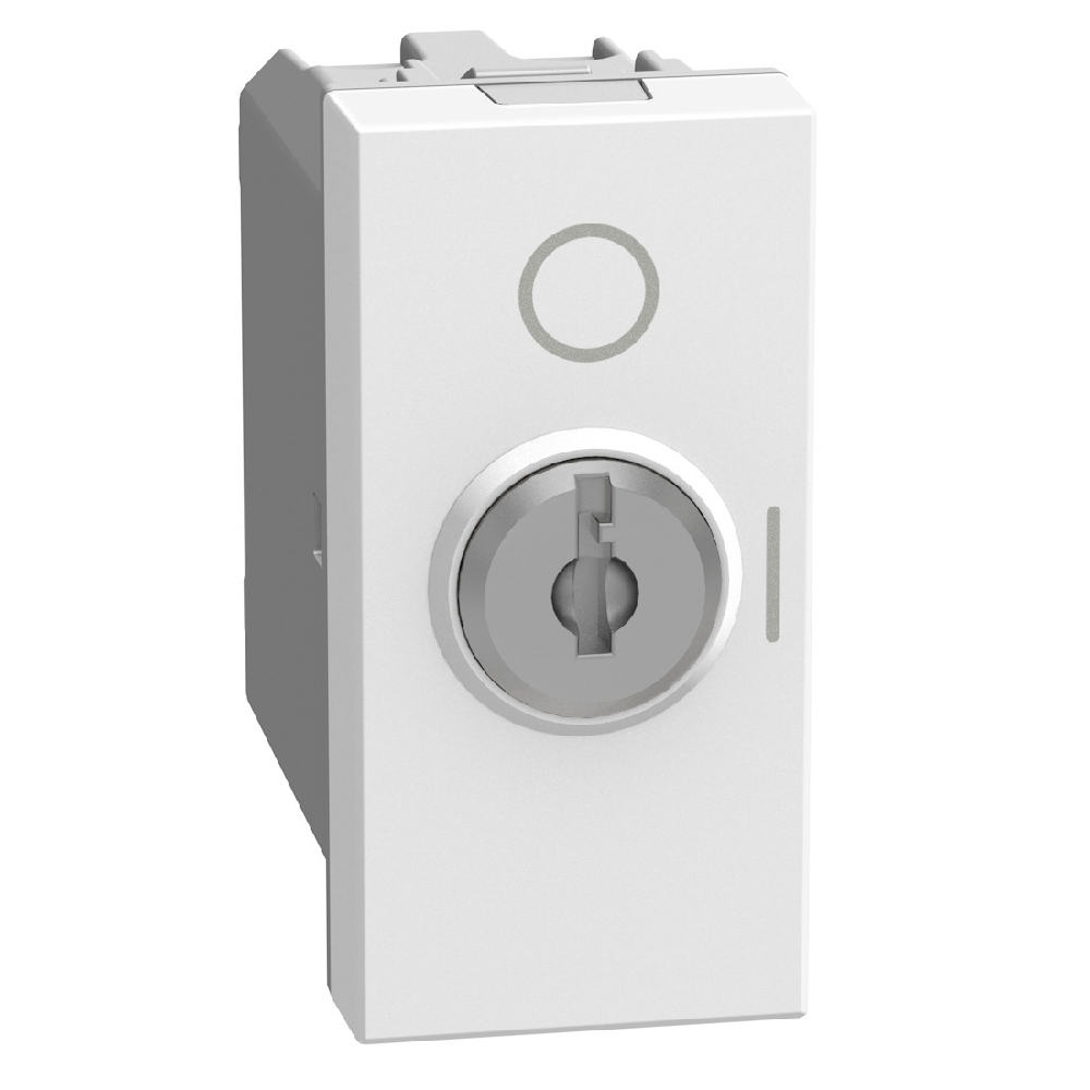LIGHTN INTER À CLÉ BIPOL. 16AX 1 MOD - BLANC  *
