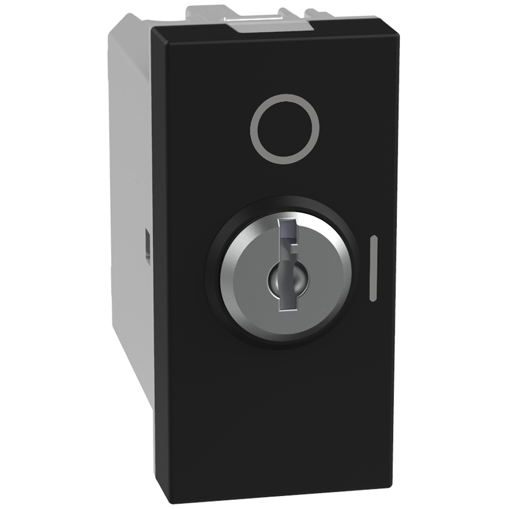 LIGHTN INTER À CLÉ BIPOL. 16AX 1 MOD - NOIR  *