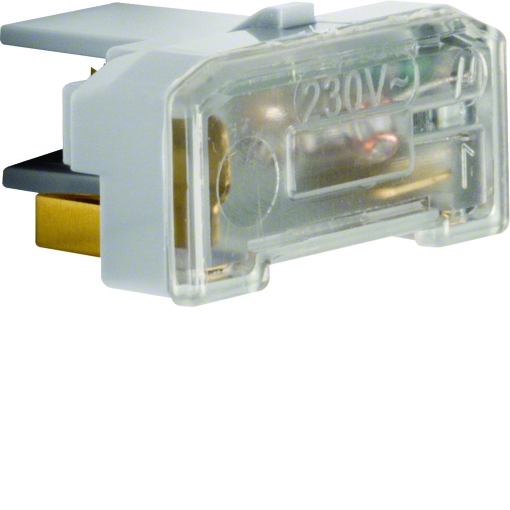 MODULE LAMPE NEON BERKER AVEC BORNE N GRIS  *