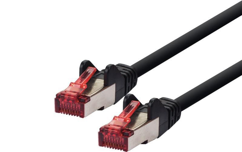 PATCH CABLE S/FTP PIMF 20M - CAT6 - BLACK  *