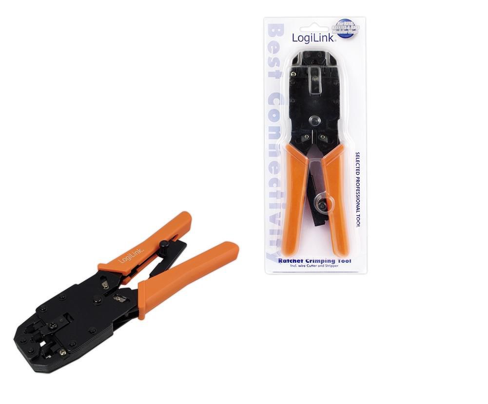 LOGILINK CRIMP TOOL MULTI MODULAR 8/6/4PPROFESSIONAL  *