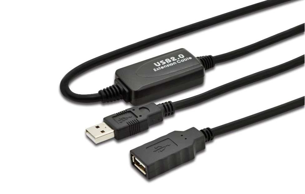 ACTIVE USB 2.0 EXT. CABLE, 10M  *