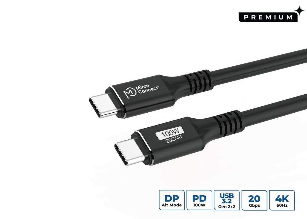 PREMIUM USB-C CABLE 2M  *