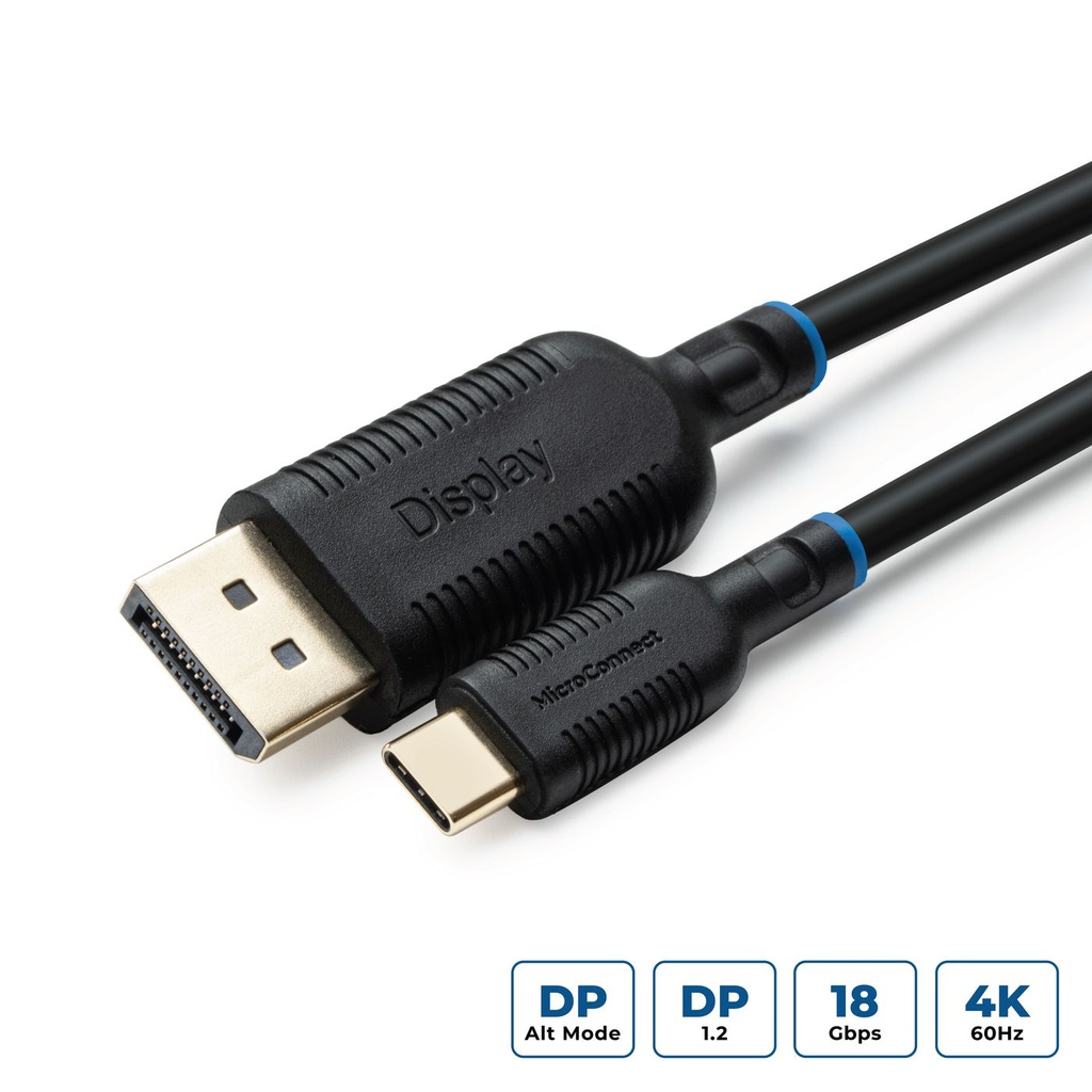 USB-C DISPLAYPORT CABLE 2M  *