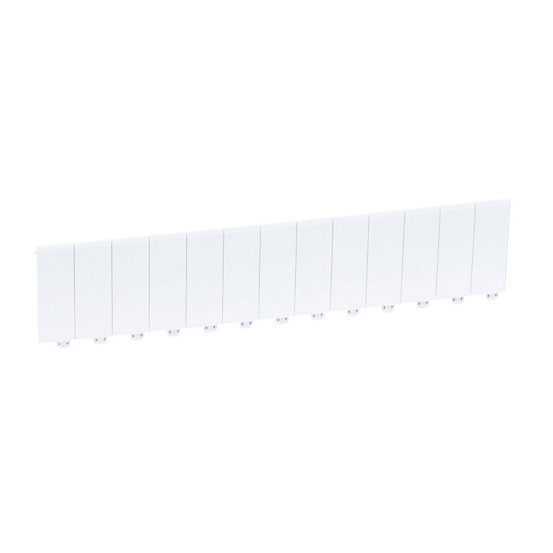 AFDEKSTRIP 13 MODULES WIT RAL 9010  *