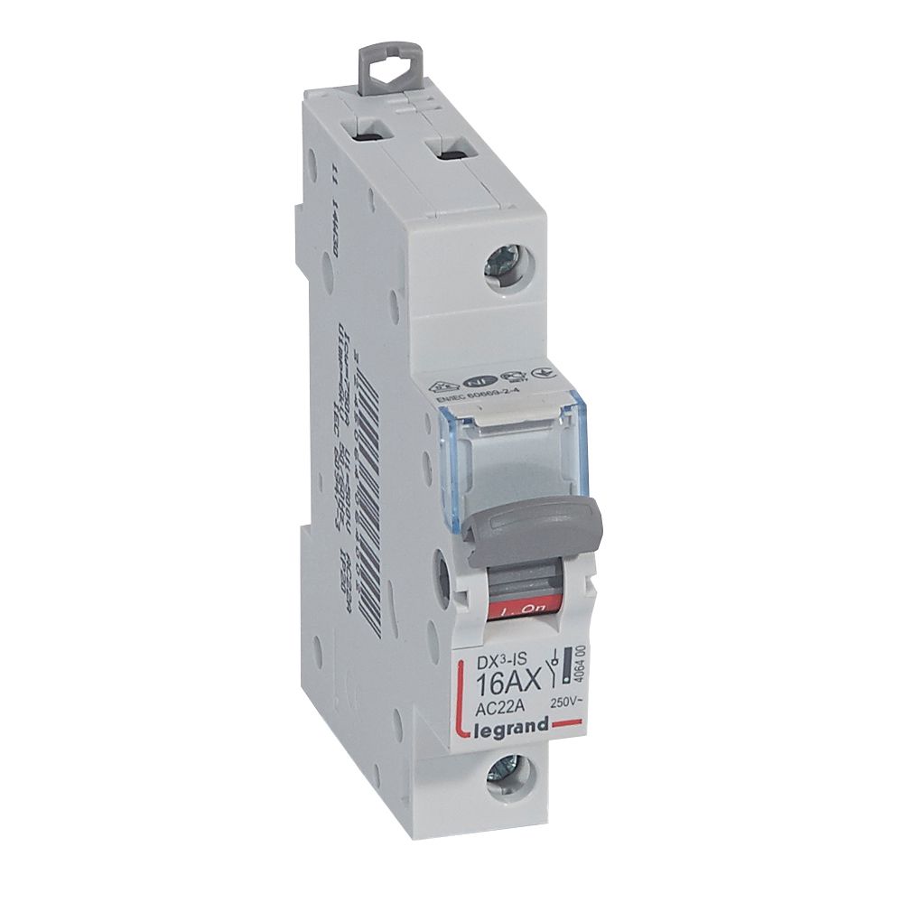 LASTSCHAKELAAR DX³ 1P 16A 1 MODULE