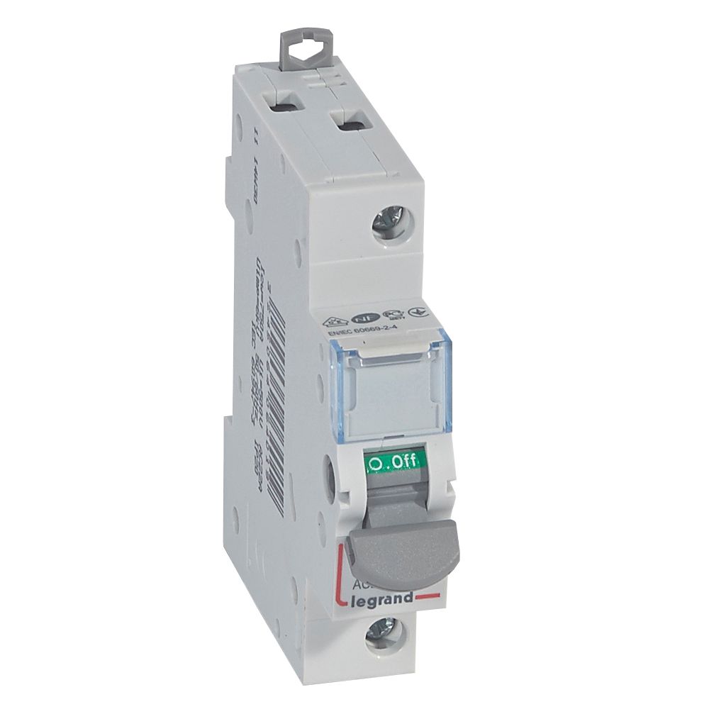 LASTSCHAKELAAR DX³ 1P 20A 1 MODULE