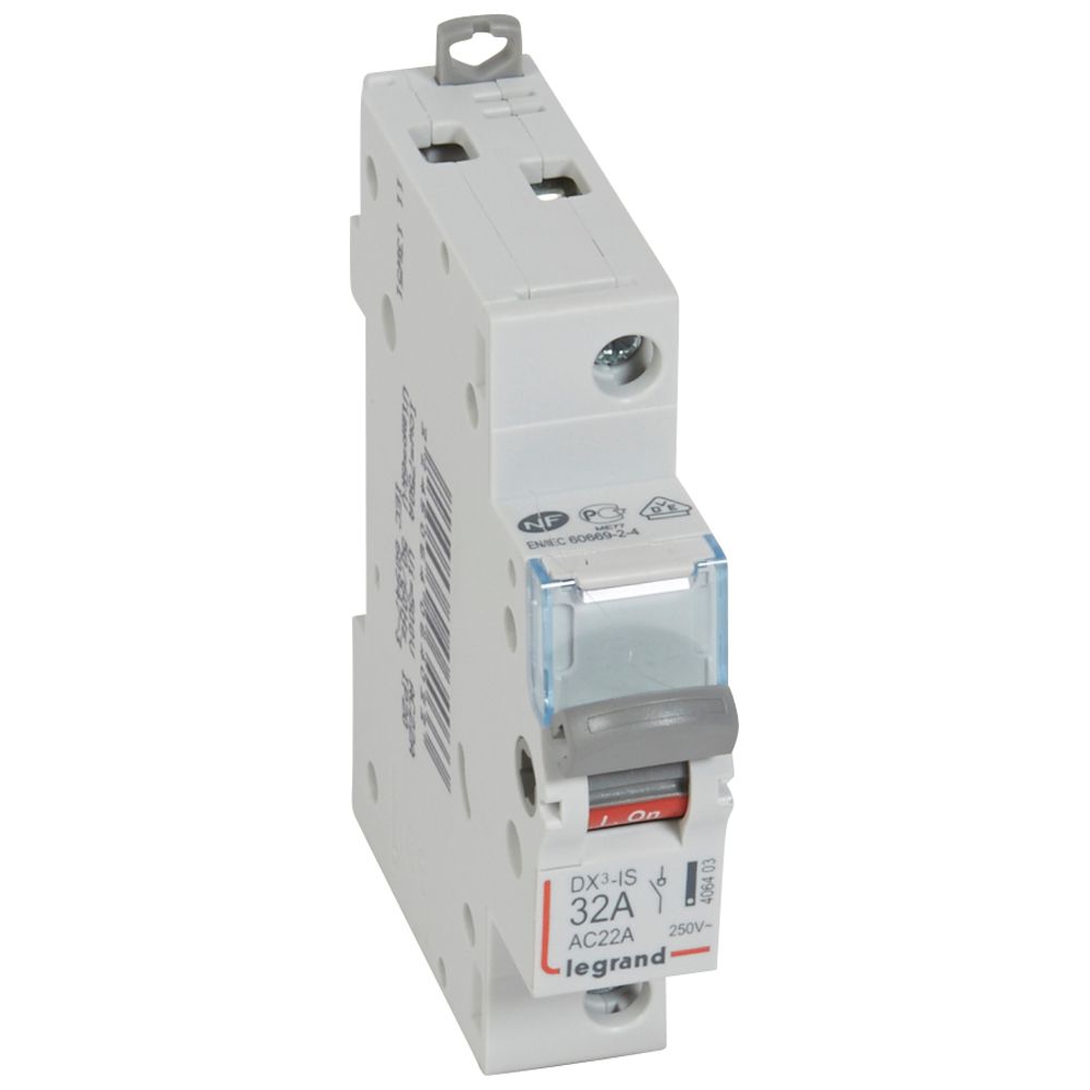 LASTSCHAKELAAR DX³ 1P 32A 1 MODULE