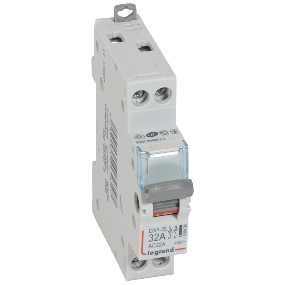 LASTSCHAKELAAR DX³ 2P 32A 2 MODULES