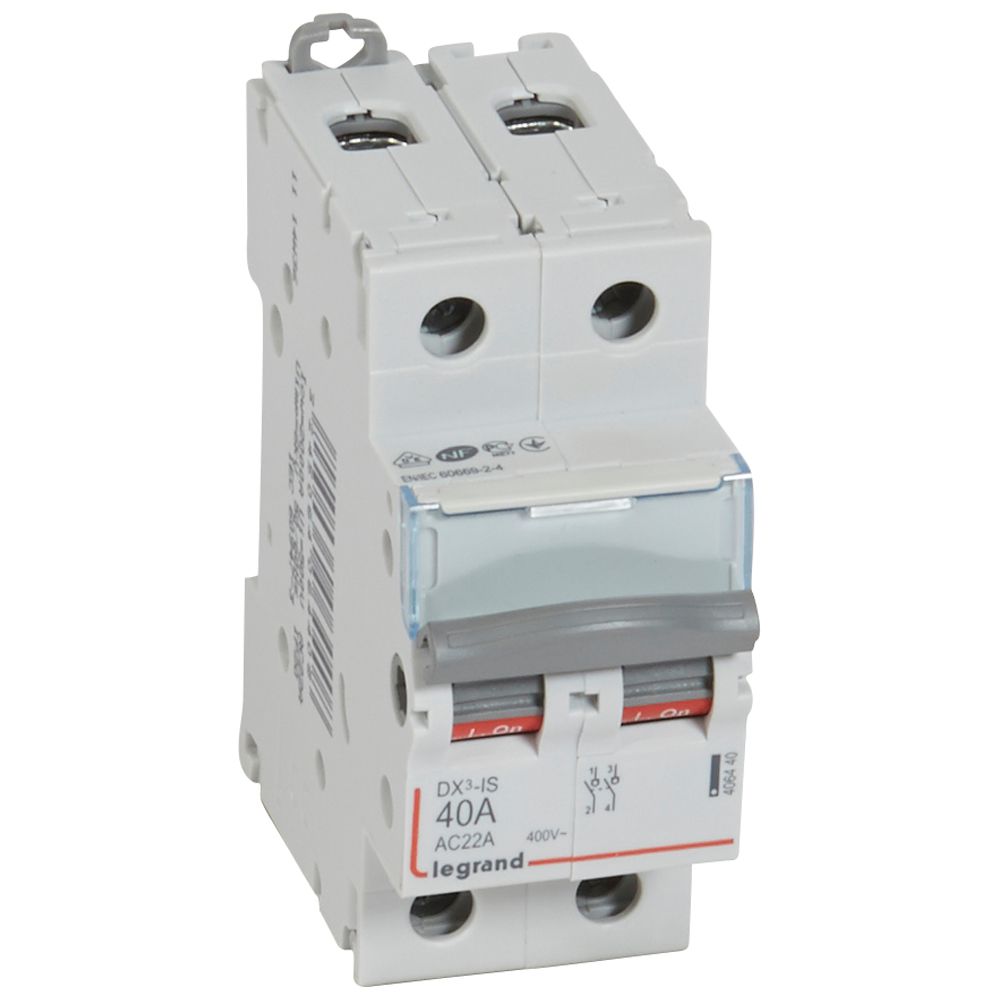 LASTSCHAKELAAR DX³ 2P 40A 2 MODULES