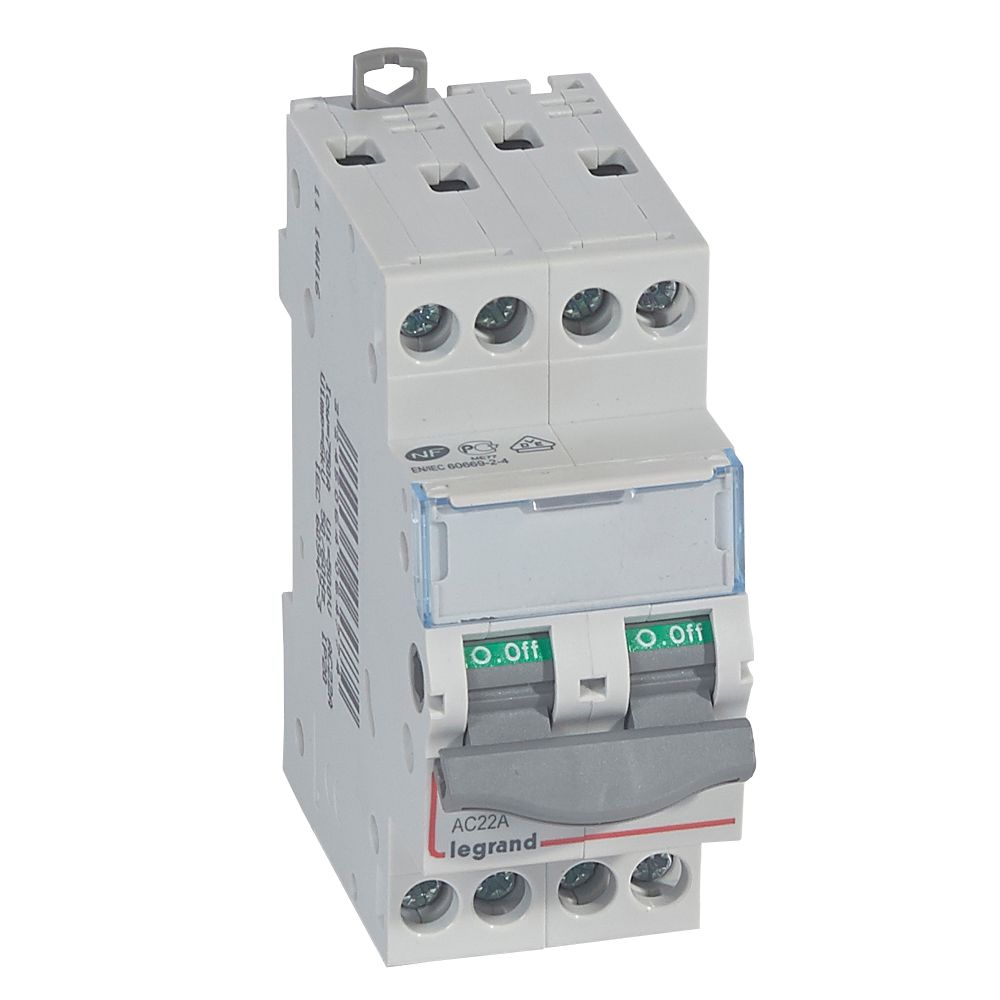 LASTSCHAKELAAR DX³ 4P 20A 4 MODULES