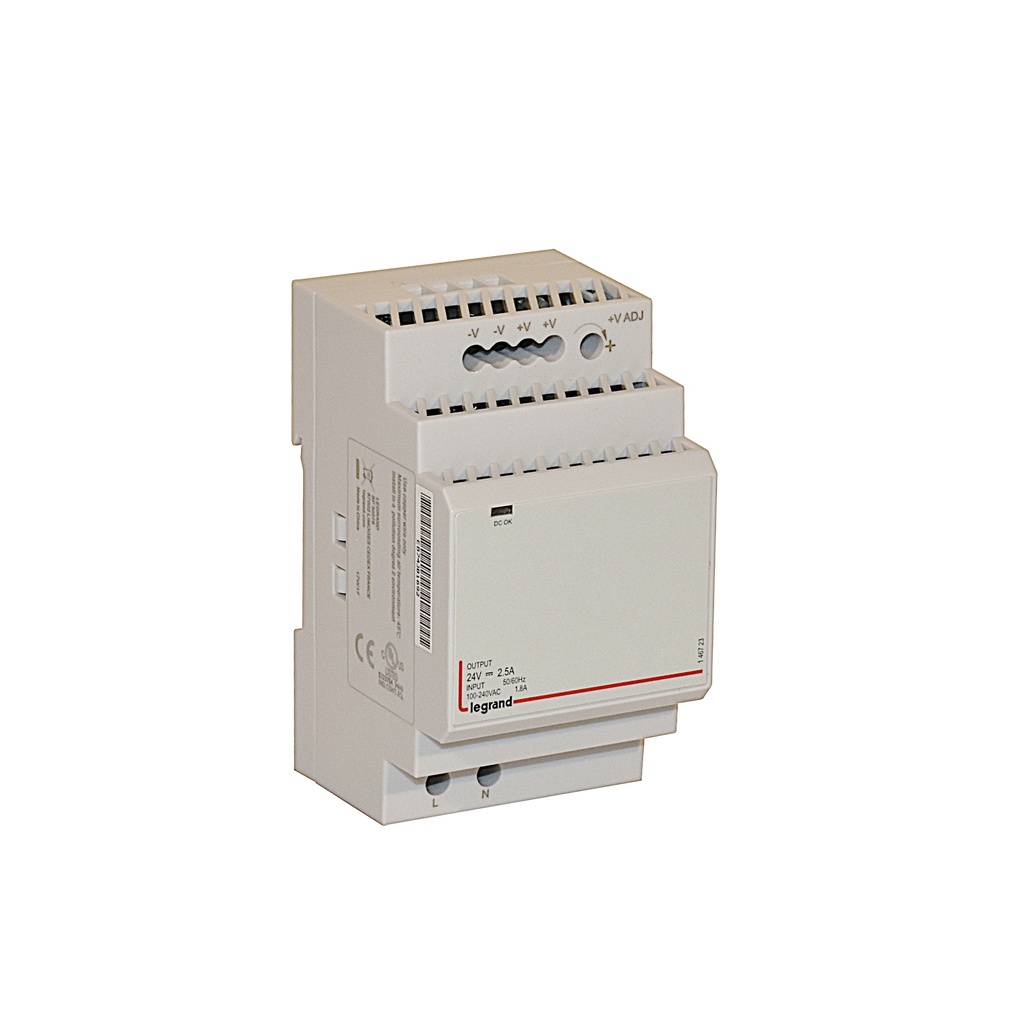 10IM. A DECOUPAGE 24V - 60W MONOPHASEE -3 MODULES  *