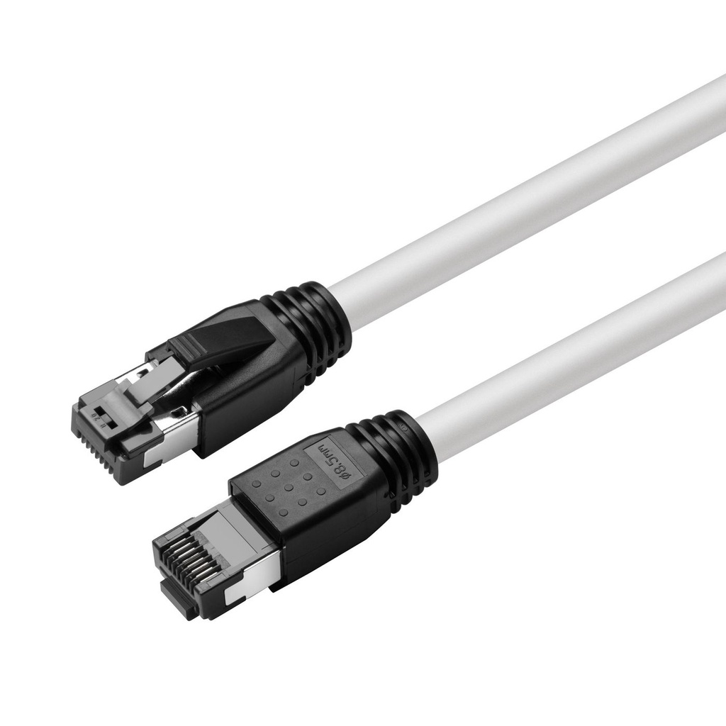 CAT8.1 S/FTP 7,5M WHITE LSZH  *