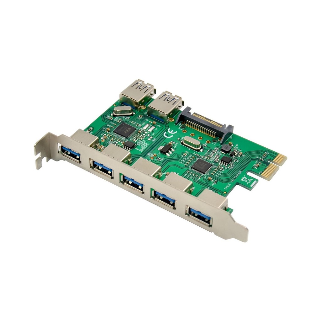 7 PORT USB 3.0 PCIE CARD  *