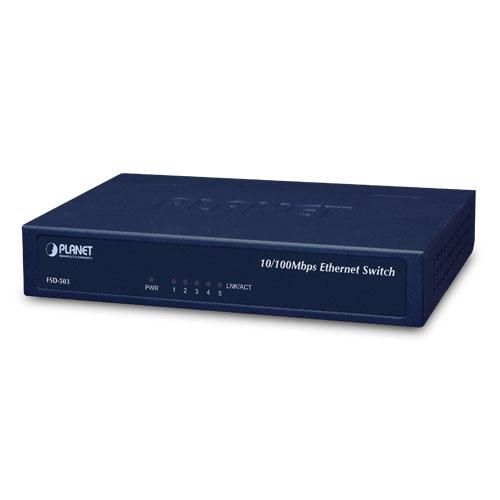 5-P 10/100MBPS FAST ETHERNET  *