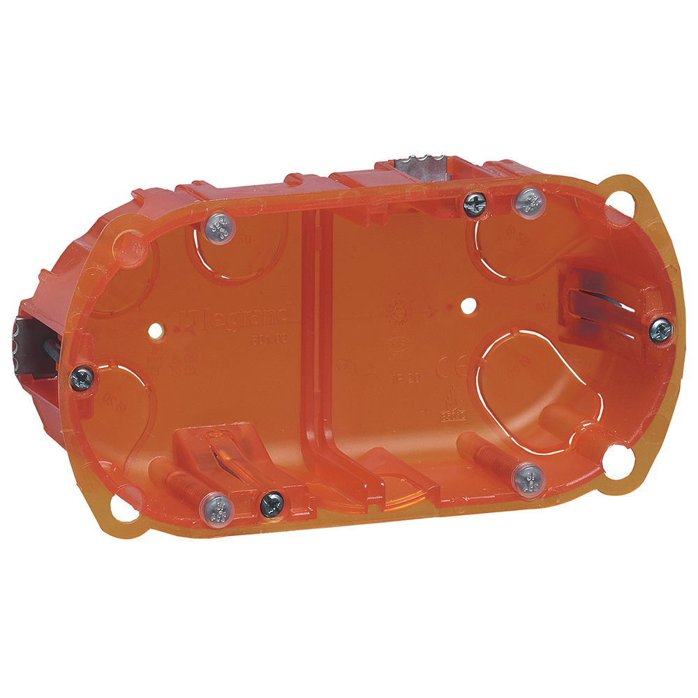 BATIBOX MULTIMAT.2 POSTES 4/5 MODULES-VERT./HORIZ.50MM  *