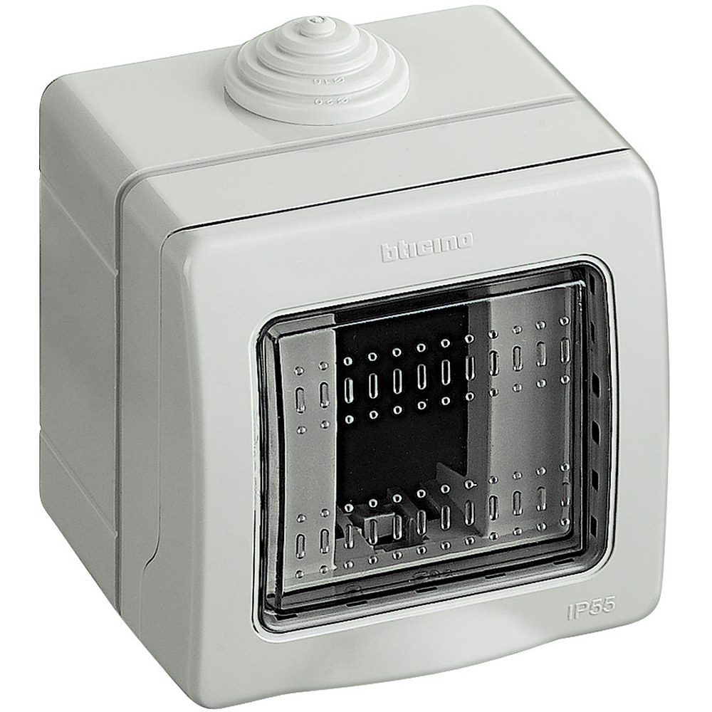 OPBOUWDOOS IDROBOX IP55 - 1 MODULE  *