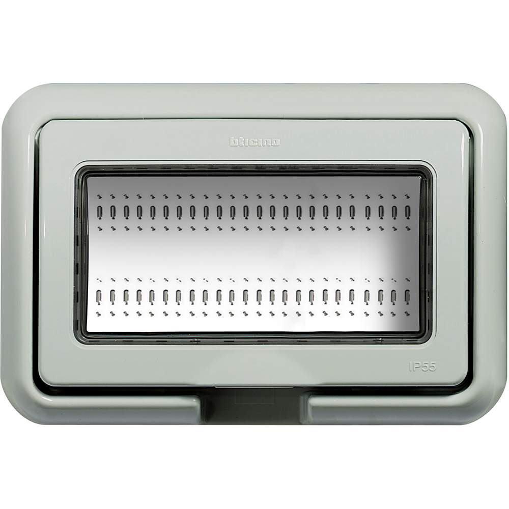 SPATWATERDICHT DEKSEL IDROBOX 4 MOD GRIJS  *