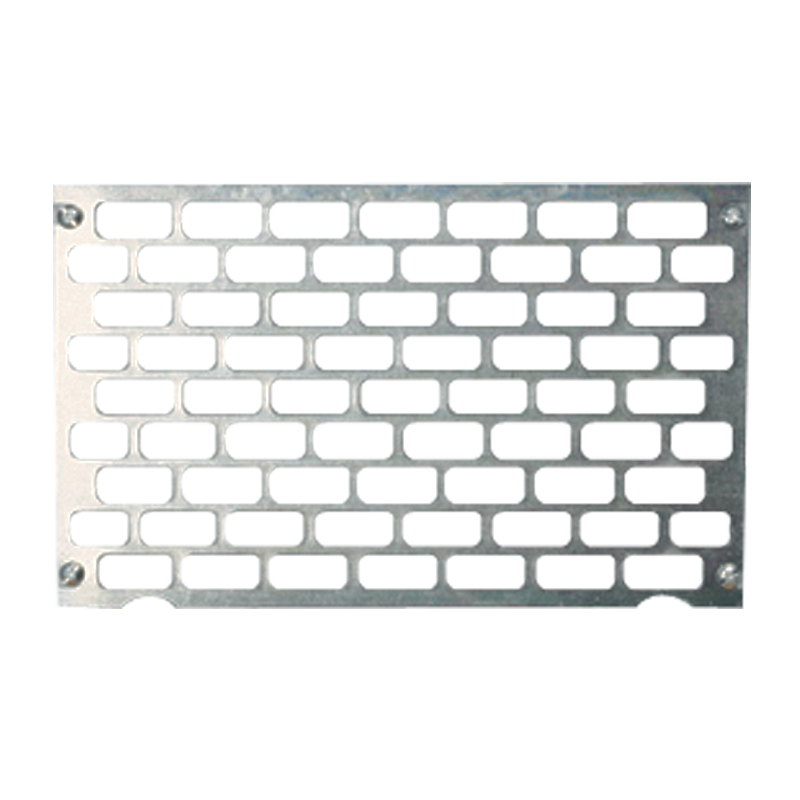 PLAQUE PERFOREE PR COFFRET 12 MOD.-HAUT.150MM - PLEXO3  *