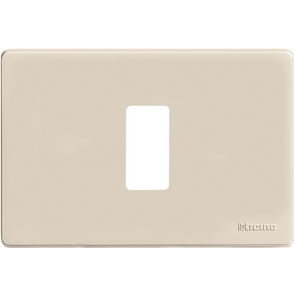 PLAQUE RECOUVREMENT MAGIC 1 MODULE - IVOIRE