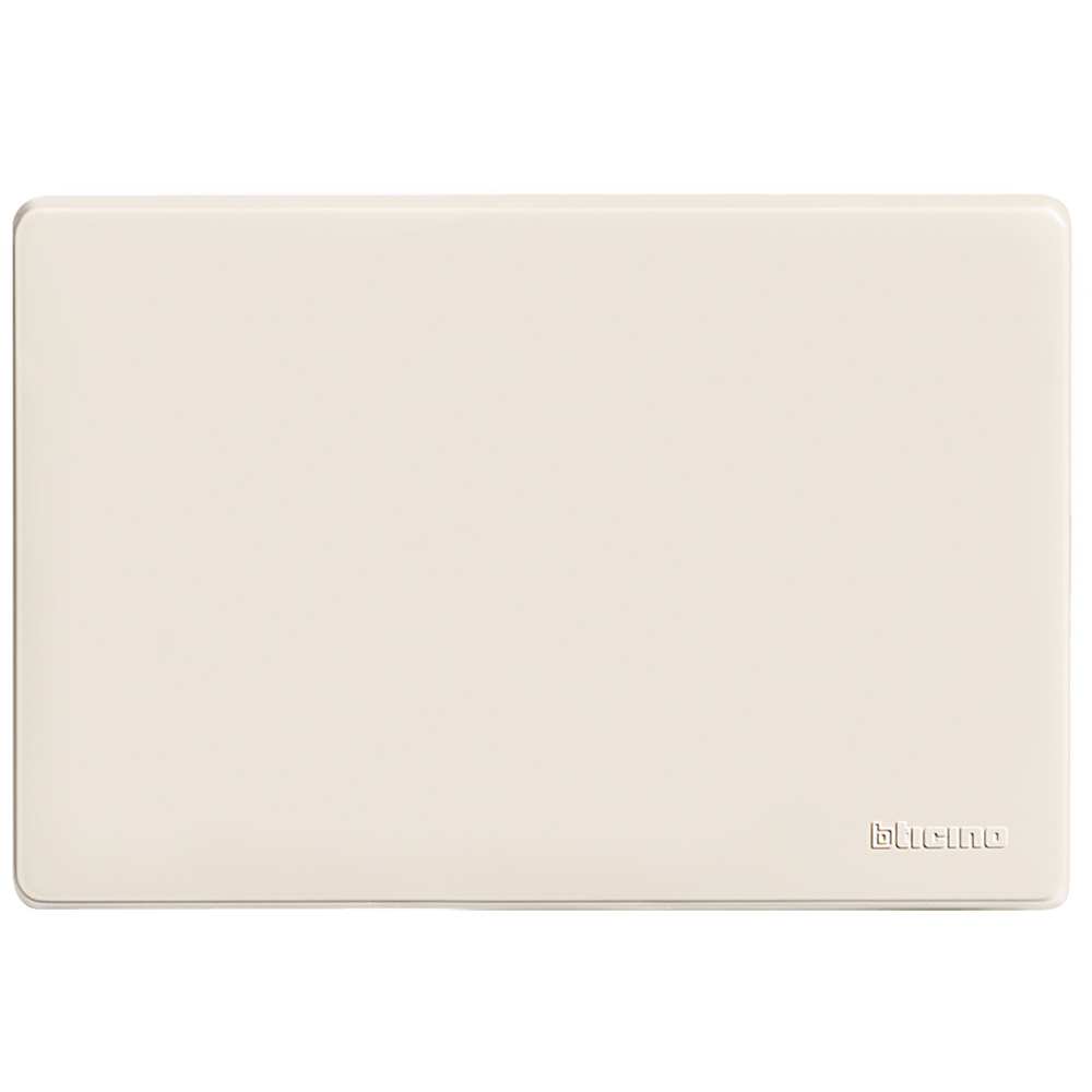 PLAQUE RECOUVREMENT MAGIC PLEINE - 3 MODULES - IVOIRE  *