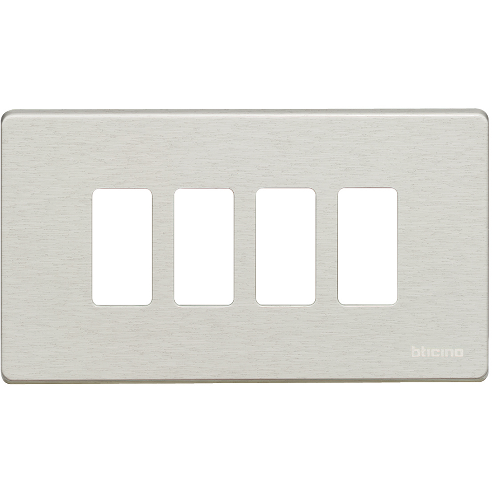PLAQUE RECOUVREMENT MAGIC 4 MODULES - IVOIRE  *