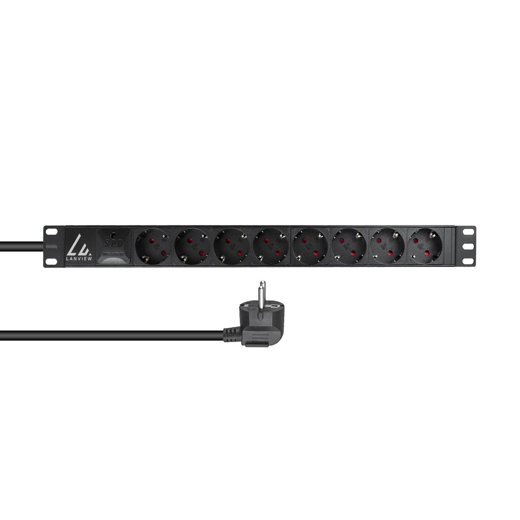 19´´ RACK MOUNT POWER STRIP,  *