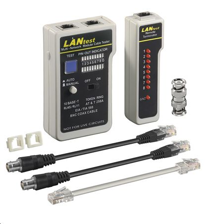 NETWORK CABLE TESTER SET  *