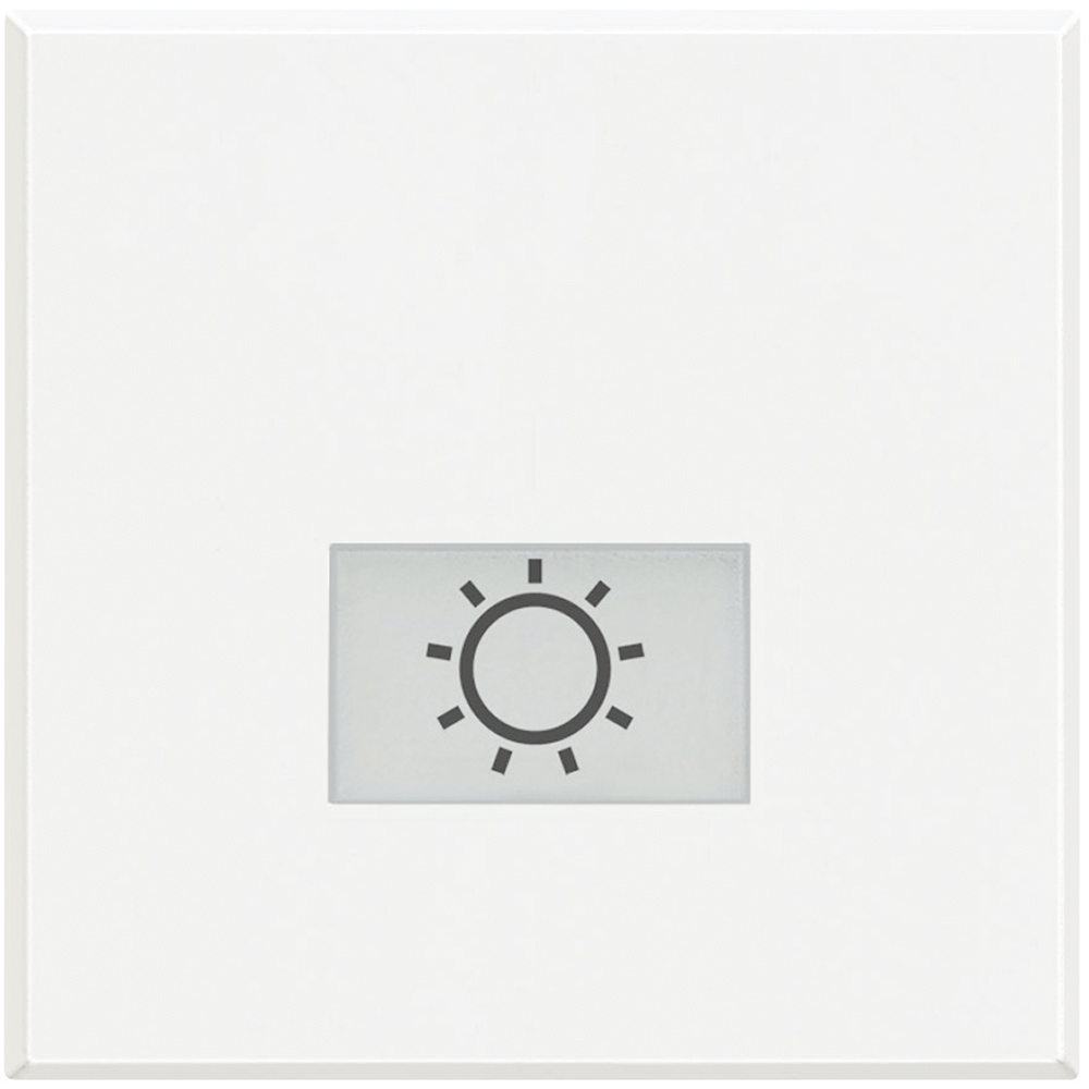 AXOLUTE - TOETS MET SYMBOOL LAMP 2 MODULE - WIT  *