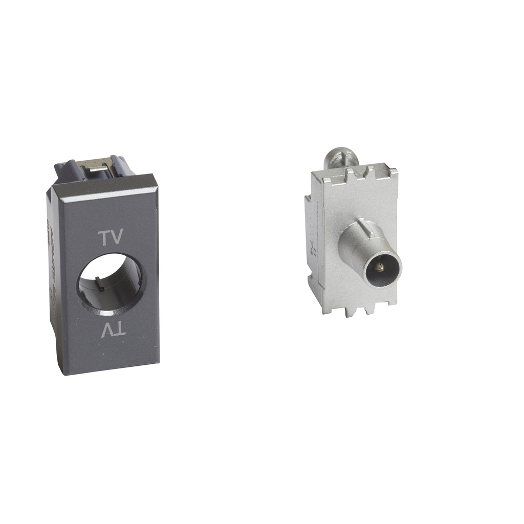 AXO PRISE TV SIMPLE COAX 1 MOD-BLANC/TECH/ANTHR.  *