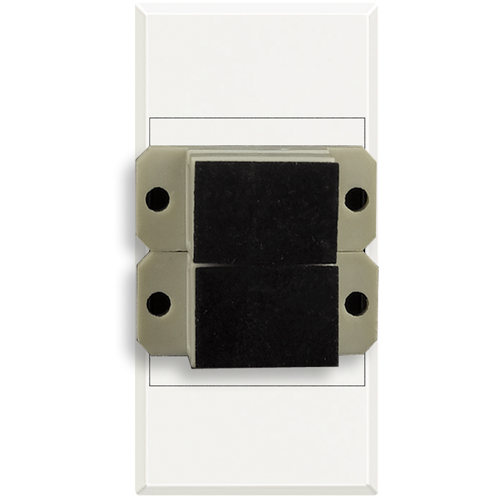 AXOLUTE GLASVEZEL CONNECTOR 1 MOD WIT -SC DUPLEX  *