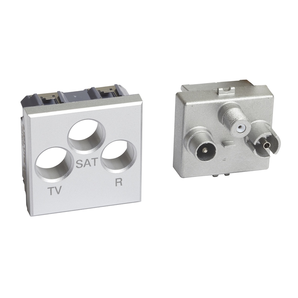 AXO PRISE TV/R/SAT 2 MOD-BLANC/TECH/ANTHR.  *