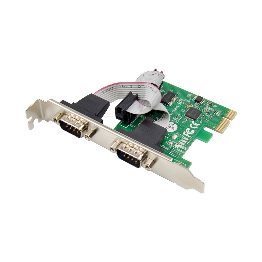 2 PORT SERIAL PCIE CARD  *
