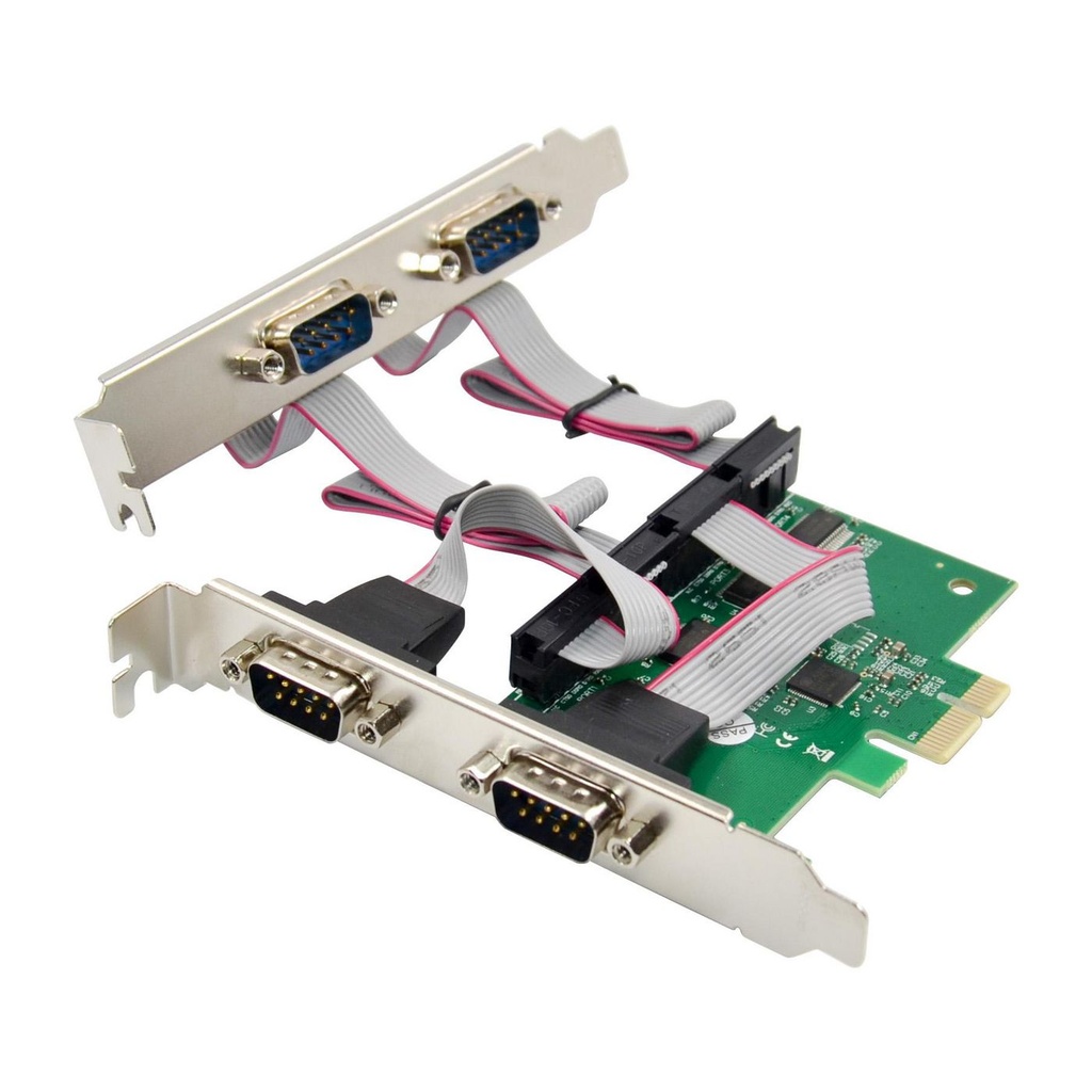 PCI-E AX99100 4S DB9 RS232  *