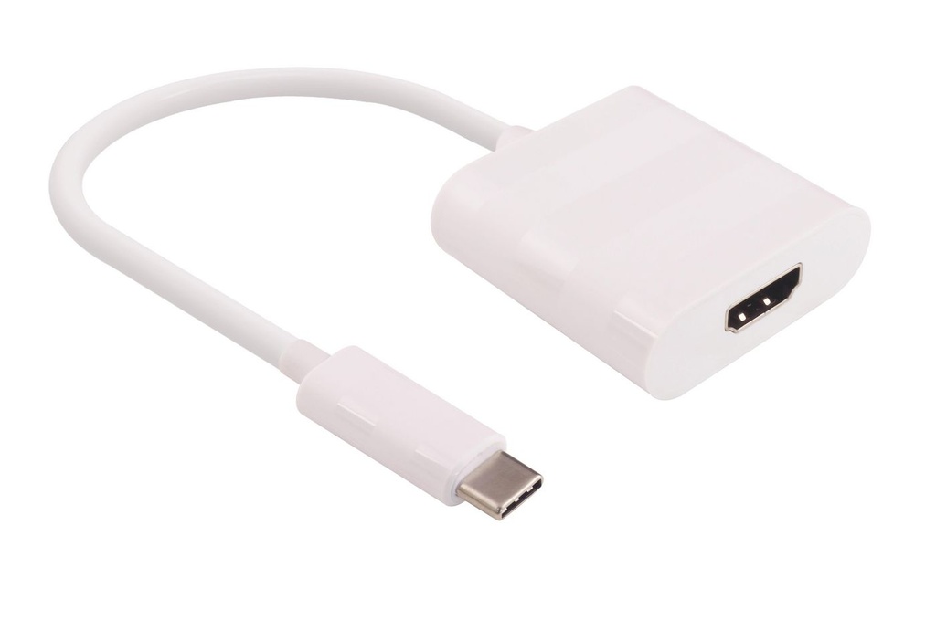 USB-C TO HDMI, WHITE  *