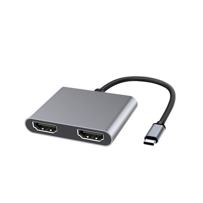 USB-C TO HDMI X2 FEMALE  *