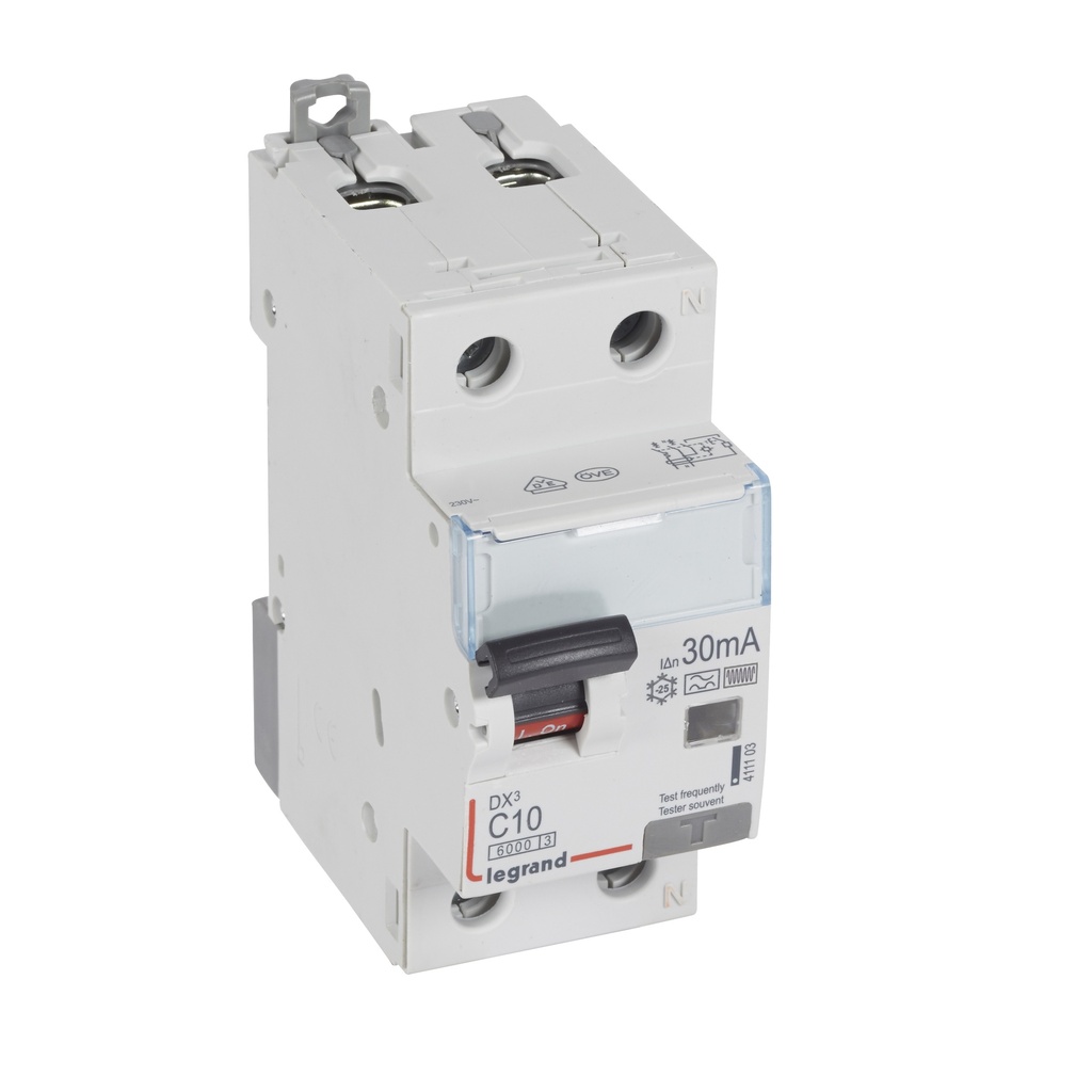 DIFF. AUT. FN 30MA C10 HPI 6000/6KA - 2MODULES  *