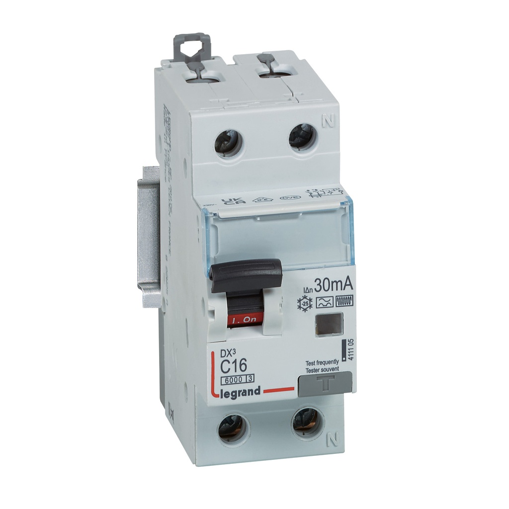 DIFF. AUT. FN 30MA C16 HPI 6000/6KA - 2MODULES  *