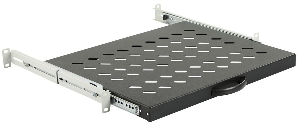 LOGON D=800 SLIDING SHELF BLACK  *