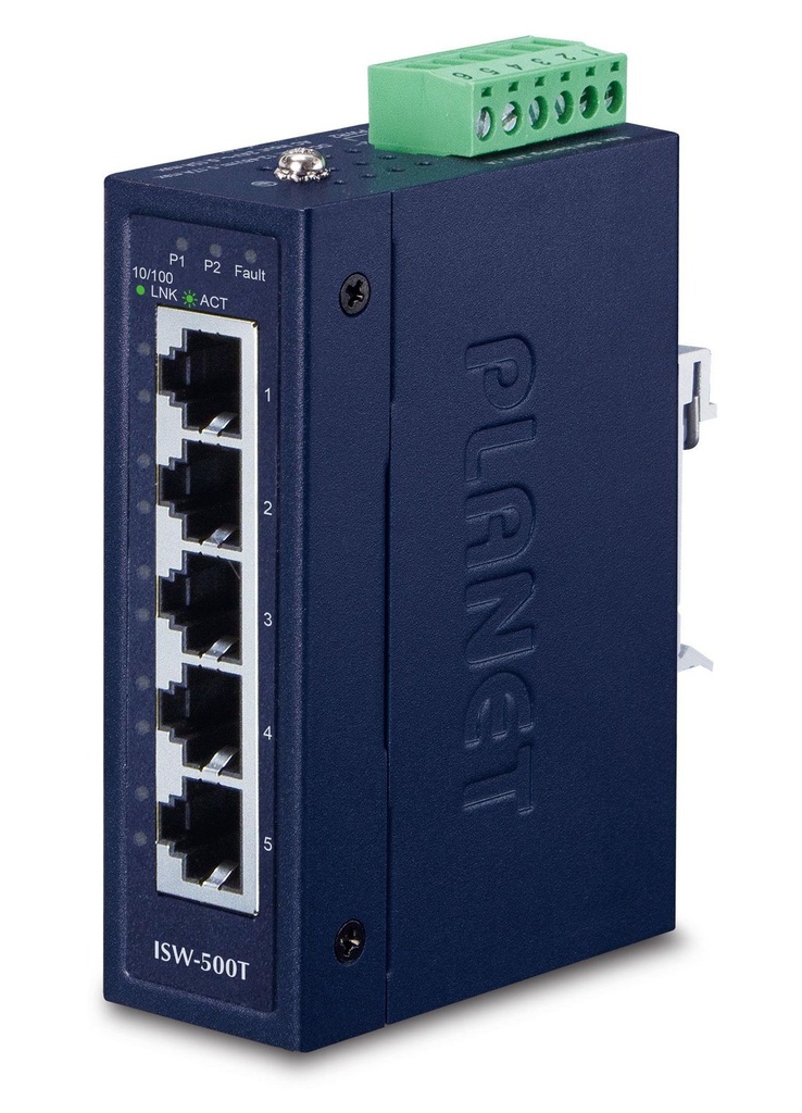 IP30 COMPACT SIZE 5-PORT  *