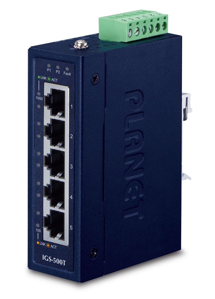 IP30 COMPACT SIZE 5-PORT  *