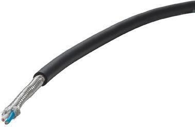 MICROPHONE CABLE 2 PAIR BLACK  *