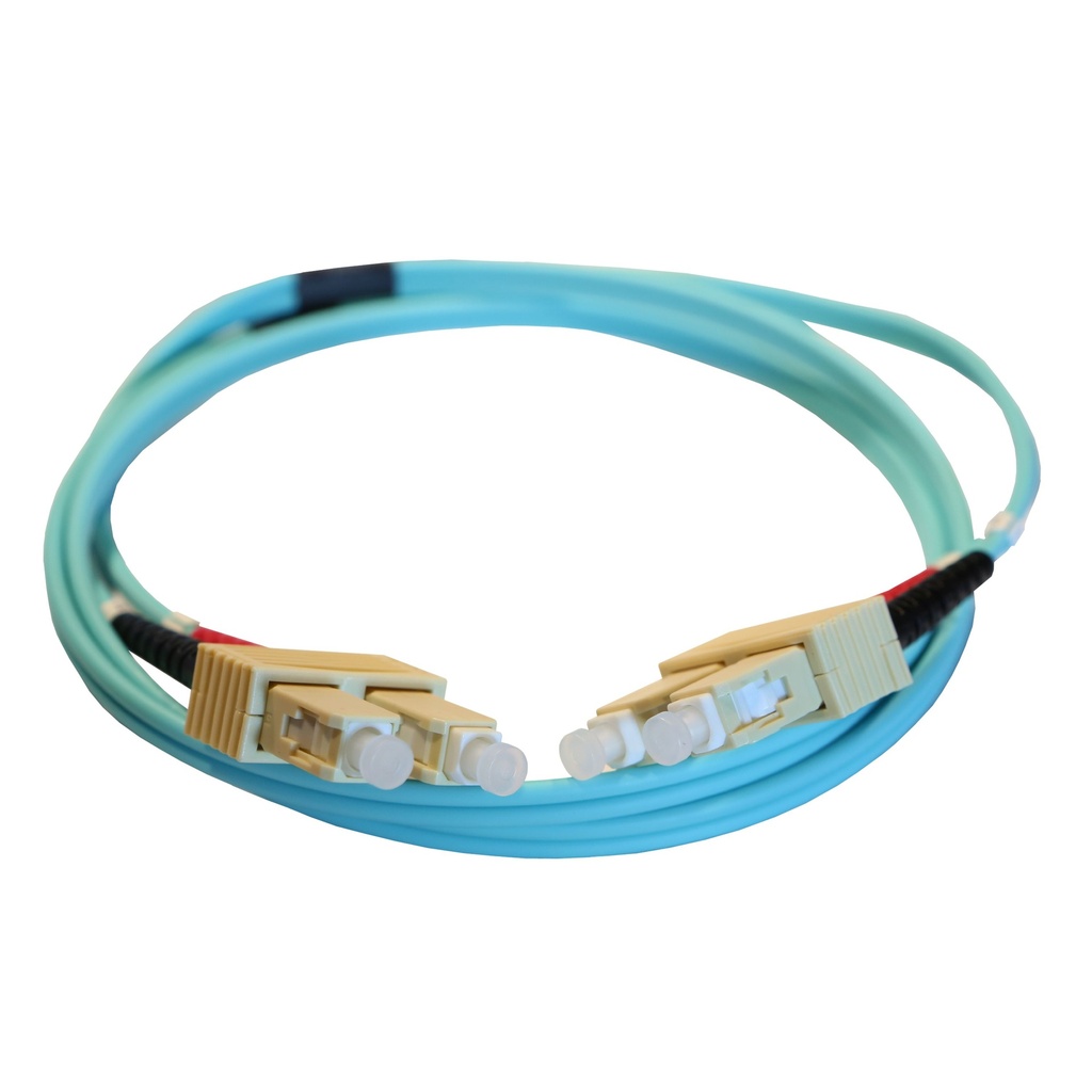 SC/SC SNOER 50/125MICRONM 1 M OM3 MULTIMODE DUPLEX  *