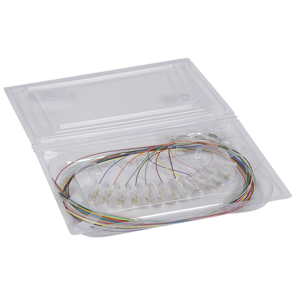 KIT PIGTAIL LC/PC - 12 BRINS MONOMODE 1METRE  *