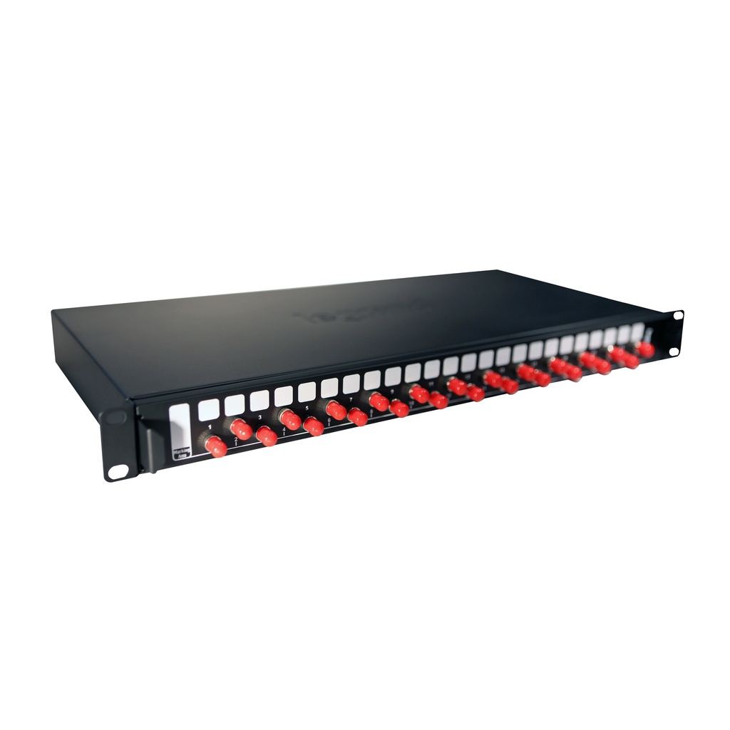 LCS³ GLASVEZELPANEEL COMPL 1U ST DUPLEXVR 24 MULTIMODE VZLS