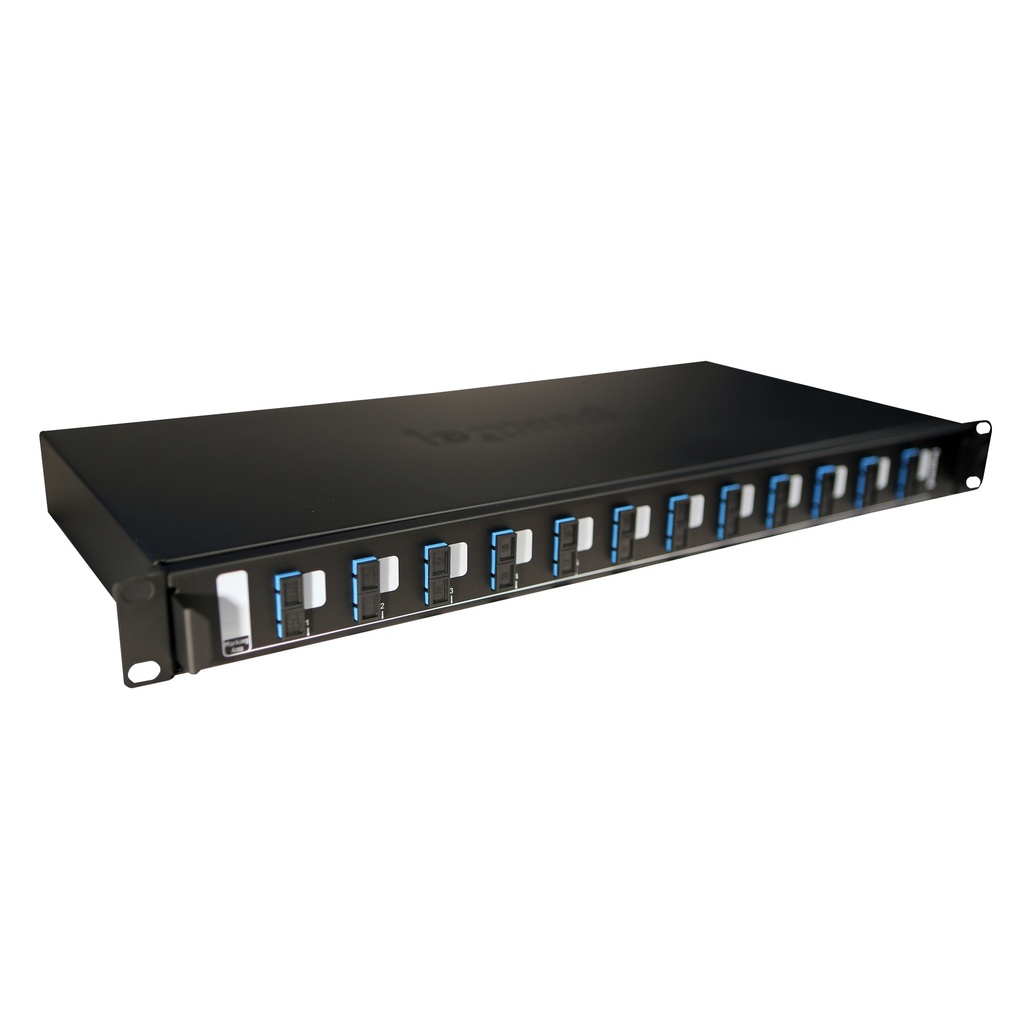 LCS³ PANNEAU FO 12 SC DUPLEX MONOMODE 1U  *