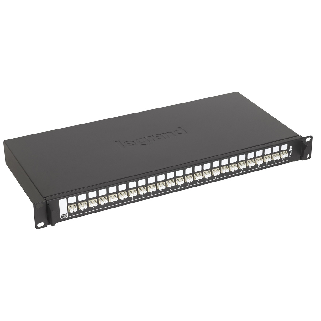LCS³ GLASVEZELPANEEL COMPL 1U LC DUPLEXVR 24 MULTIMODE VZLS