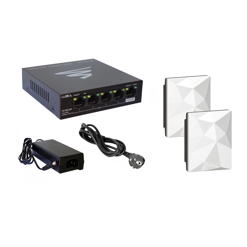 PACK SWITCH POE & ACCESS WIFI  *